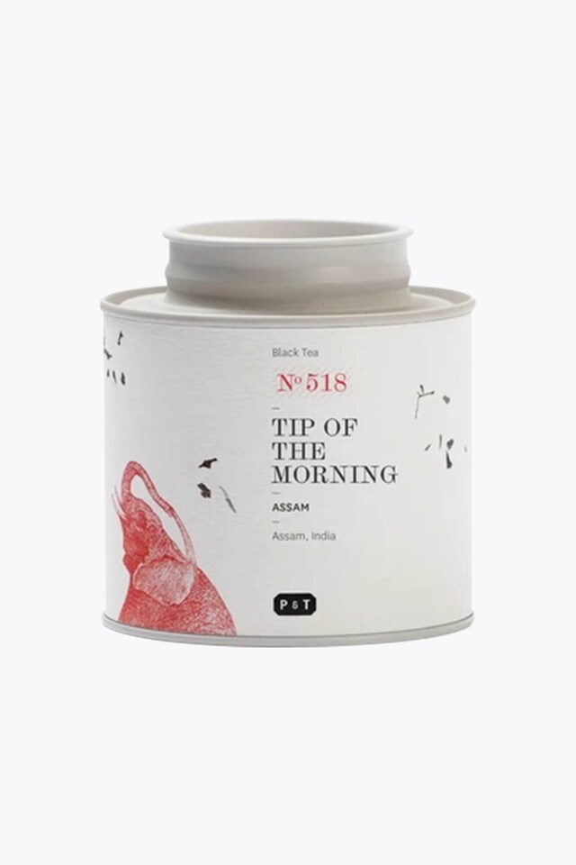 Paper & Tea Tip of the Morning No. 518 organic 80g loose leaf tea tin