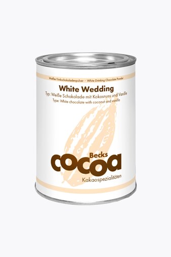 Becks Cocoa White Wedding 250g