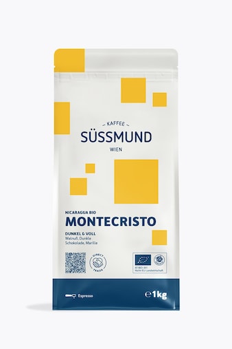Süssmund Montecristo Organic & Direct Trade Espresso 1kg