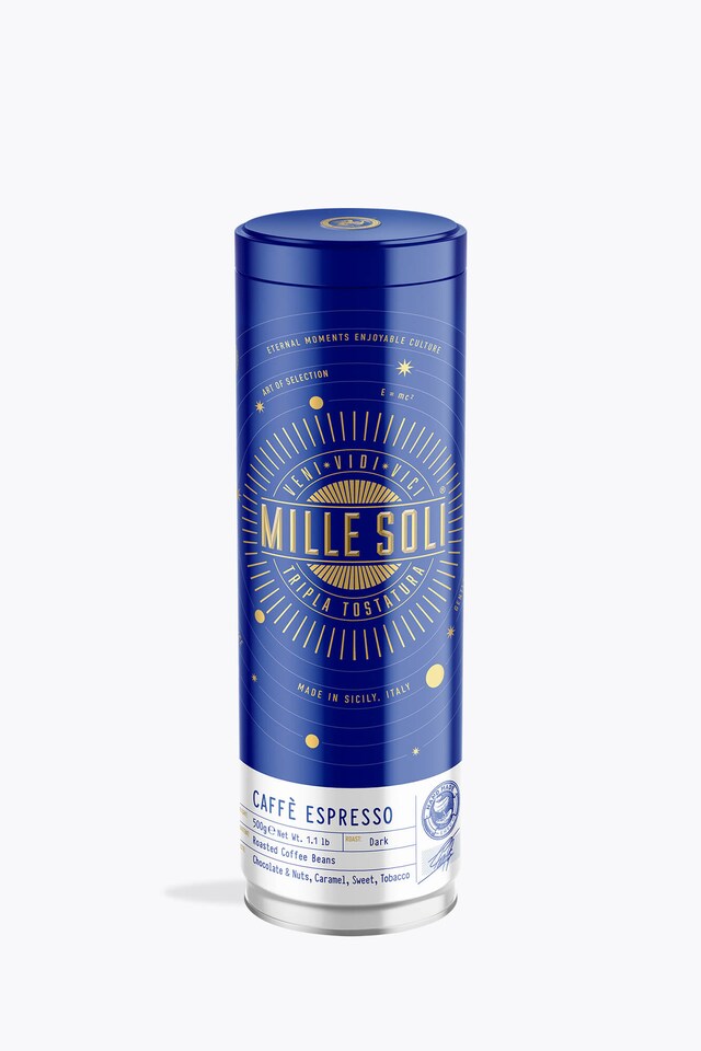 Mille Soli Caffè Espresso 500g Can