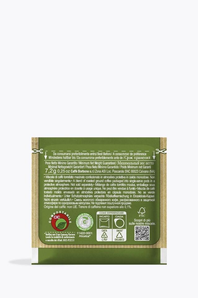 Caffè Borbone Miscela Deka monodosis E.S.E.