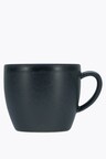 CreaTable Soft Touch Cappuccinotasse Schwarz