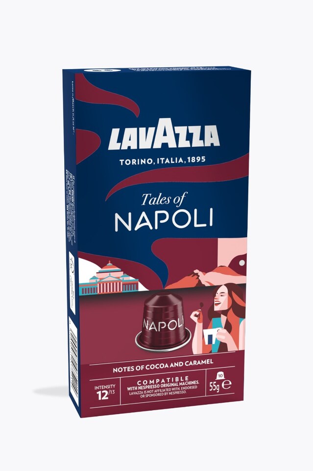 Lavazza Tales of Italy Napoli 10 Capsules Nespresso® compatible-2