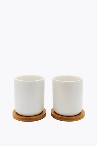 Bredemeijer Teebecher Umea Weiß 2-er Set