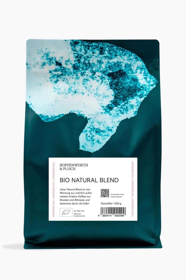 Hoppenworth & Ploch Natural Blend Espresso Bio 1kg