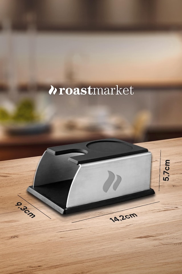 roastmarket Tamper Station Stainless Steel