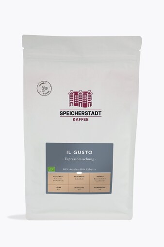 Speicherstadt Il Gusto Organic Espresso Blend 1kg