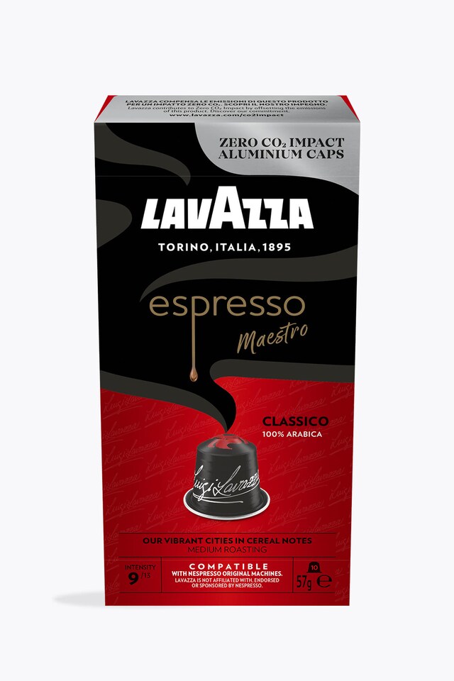 Lavazza Espresso Maestro Classico 10 Capsules Nespresso® Compatible