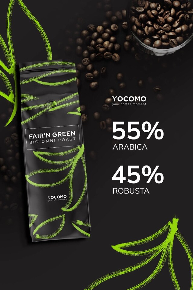 YOCOMO Fair 'n Green Bio Omni Roast 1kg