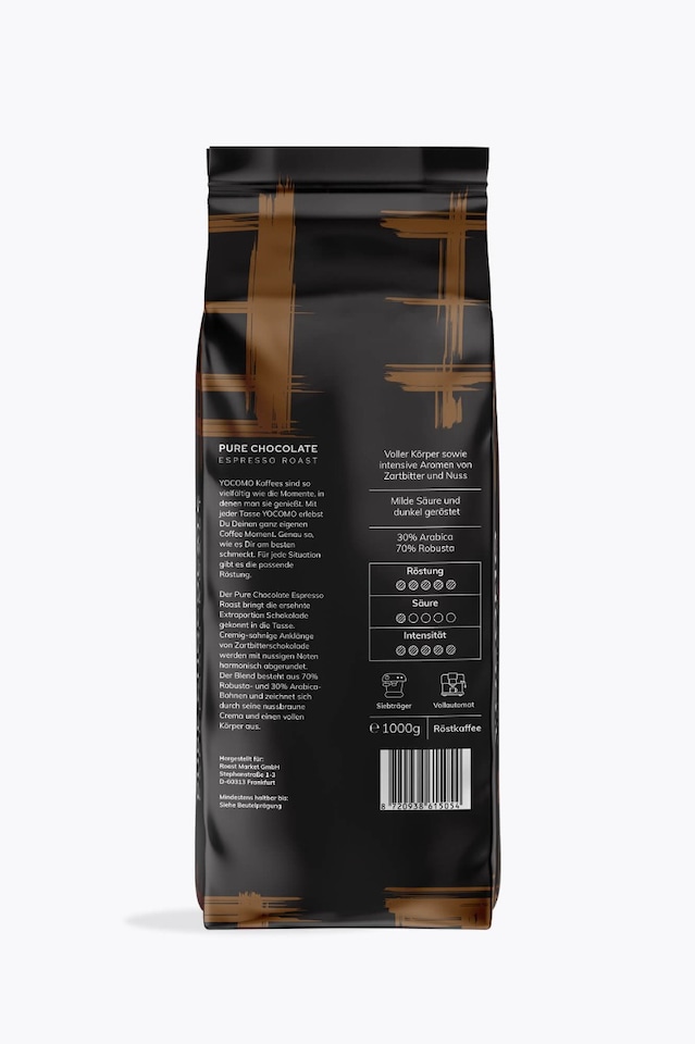 YOCOMO Pure Chocolate Espresso Roast 1kg