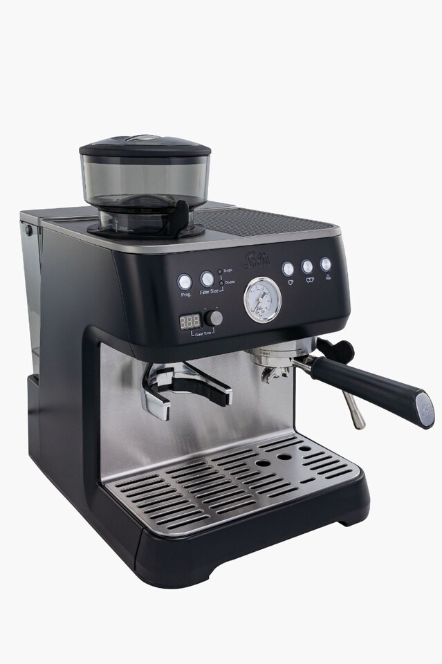 Solis Grind & Infuse Perfetta espresso machine matte black