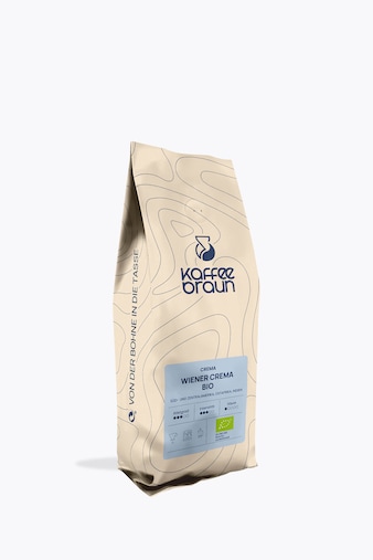 Kaffee Braun Wiener Crema Organic 250g
