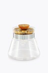 Hario Coffee Server 600ml Olive Wood Jarra de vidrio