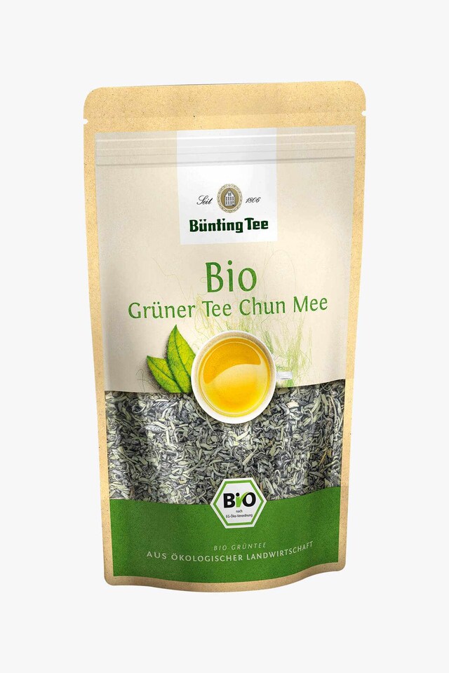 Bünting Organic Green Tea Chun Mee 100g Loose Tea