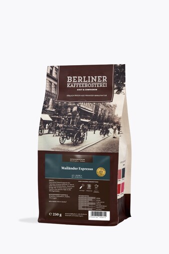Berliner Kaffeerösterei Mailänder Espresso 250g