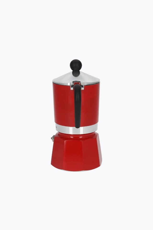 Bialetti Espresso Maker Rainbow rot 3 Cups