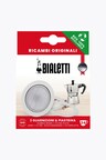 Bialetti 3 Gaskets + 1 Filter Screen 3-4 Cups