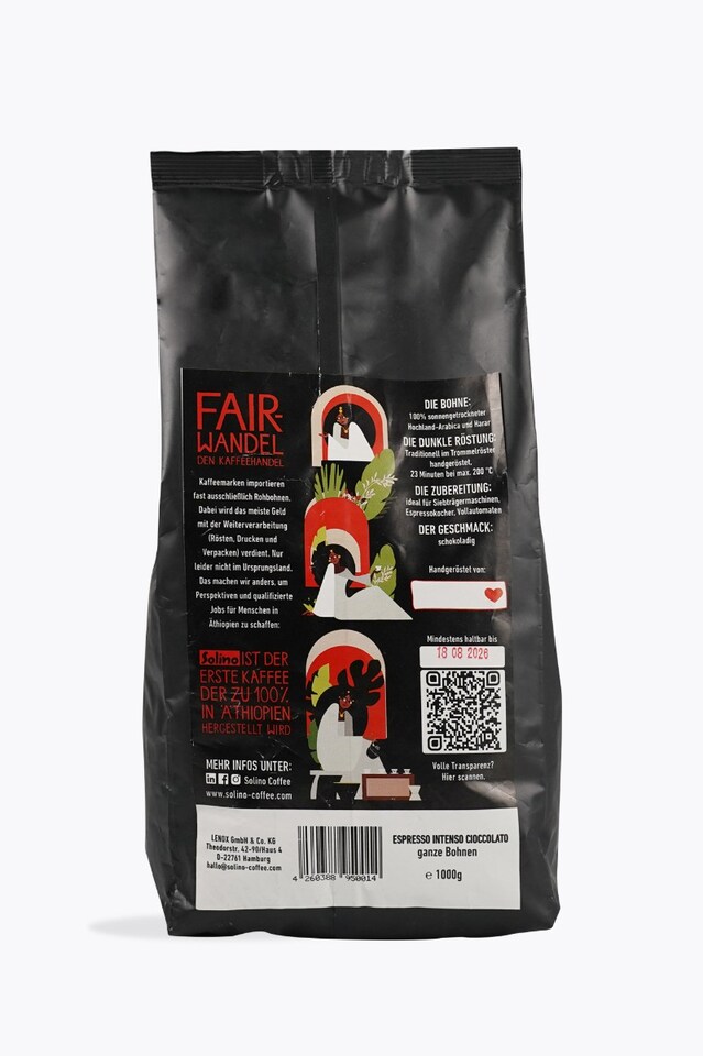 Solino Espresso Intenso whole beans 1kg