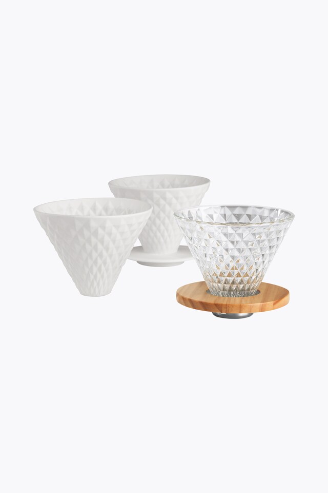 BEEM Coffee Maker Set Pour Over 4-tlg. 600ml Black/Stainless Steel