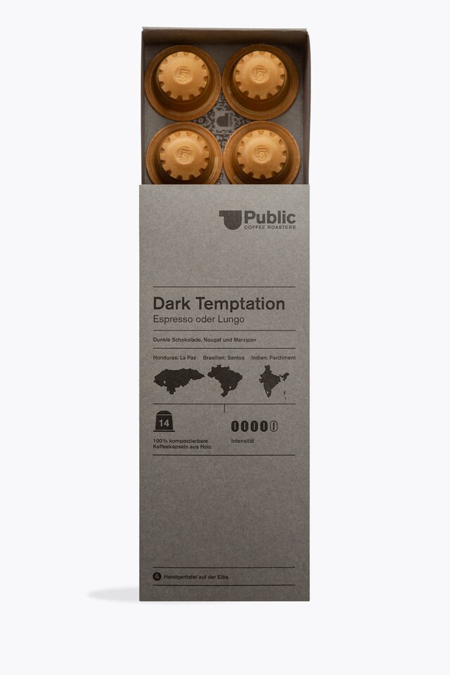 Public Coffee Roasters Dark Temptation 14 Capsules Nespresso® compatible