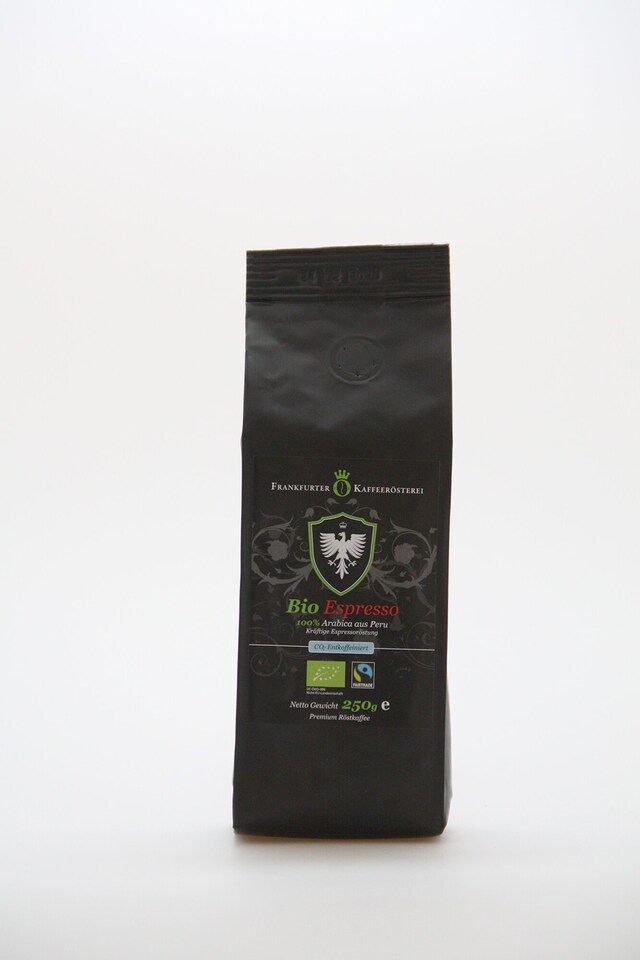 Frankfurter Kaffeerösterei Bio Espresso Descafeinado 250g