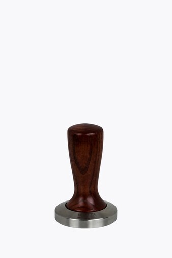 Motta Tamper Slim flat 58mm stainless steel and wood