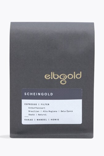 Elbgold Espresso Scheingold Descafeinado 1kg