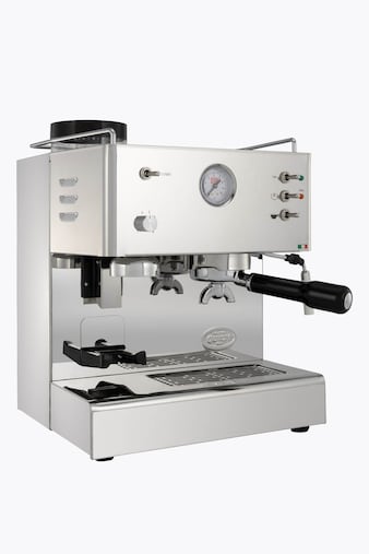 Quick Mill Pegaso Siebträgermaschine mit Mühle Poliert