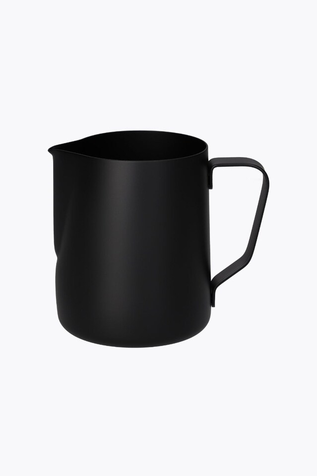 Rhinowares Jarra de leche Teflón 600ml Negro