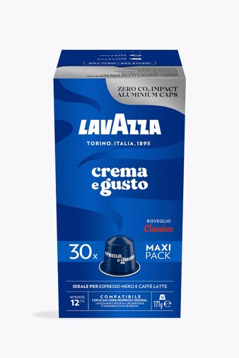 Lavazza Crema e Gusto 30 Capsules Nespresso® Compatible