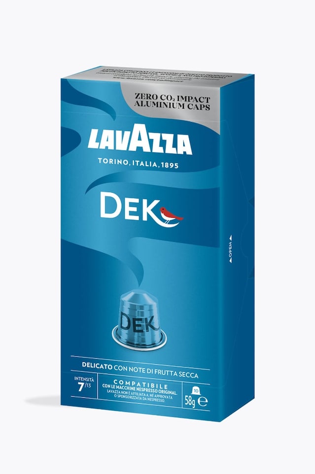 Lavazza Espresso decaffeinato 10 Capsules nespressorcompatible