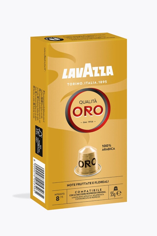 Lavazza Espresso Qualità Oro 10 Capsules Nespresso® compatible
