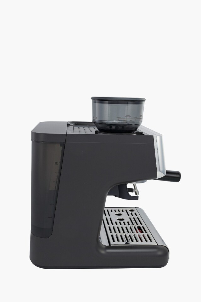 BEEM Cafetera de portafiltro Espresso Grind Expert + Nivelador