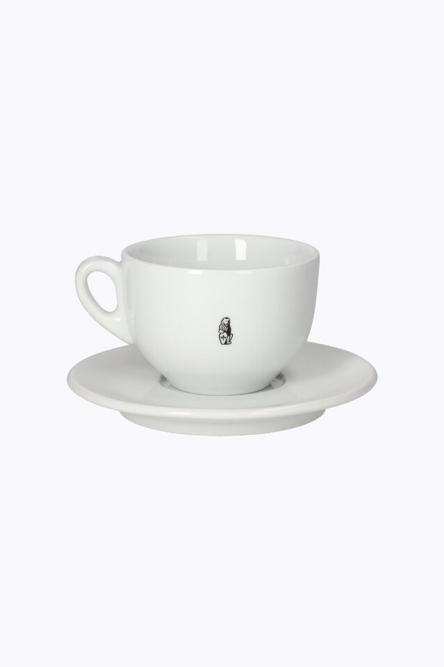 La Marzocco linea Cappuccino Cup Black mit Saucer