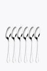 Motta Espresso Spoon Set of 6 Stainless Steel