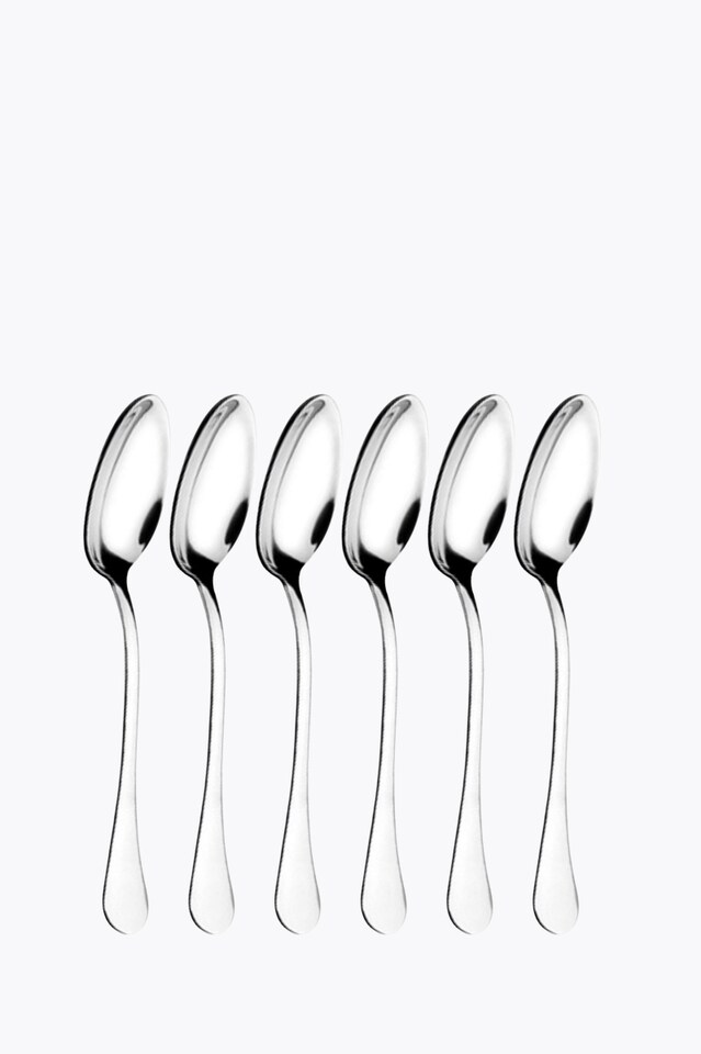 Motta Espresso Spoon Set of 6 Stainless Steel