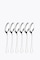 Motta Espresso Spoon Set of 6 Stainless Steel