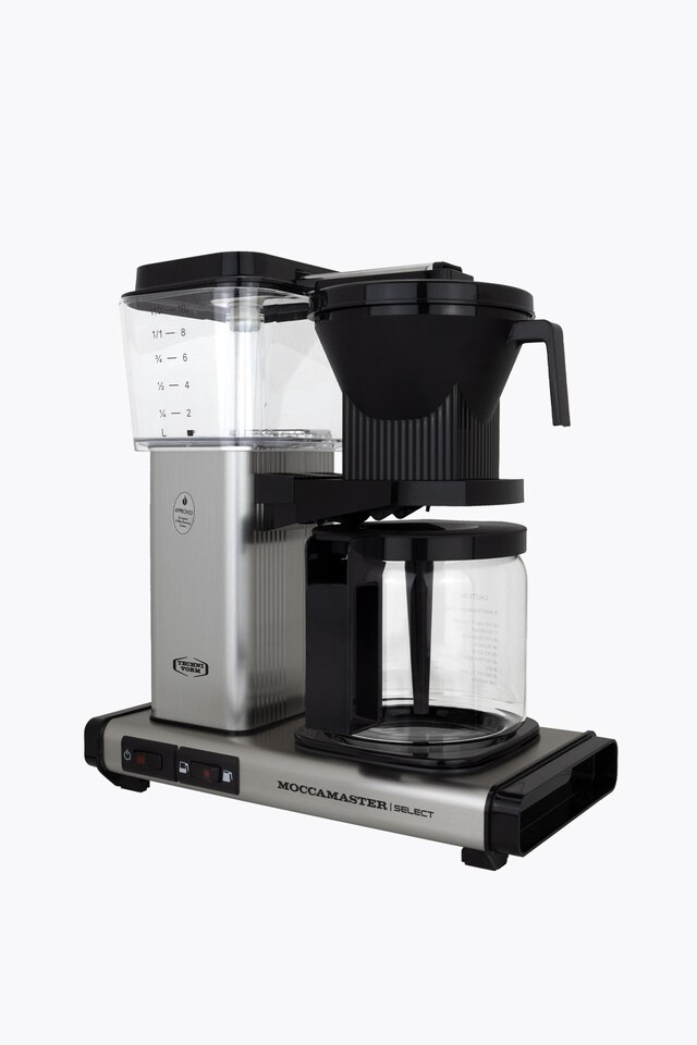 Moccamaster KBG Select Brushed parte delantera