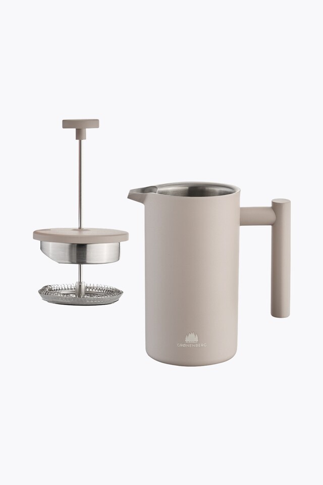 Grønenberg French Press 1l Earth incl. filtro de repuesto