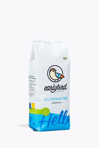 earlybird coffee Filter Coffee Organic 250g Ground