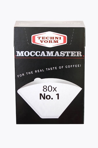 Moccamaster Coffee Filters No. 1 for Cup-One 80 Pieces