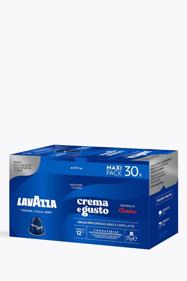 Lavazza Crema e Gusto 30 Capsules Nespresso® compatible