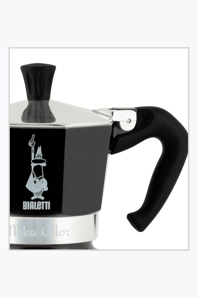 Bialetti Cafetera espresso Moka Express 3 Tassen negro