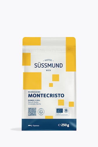 Süssmund Montecristo Organic & Direct Trade Espresso 250g