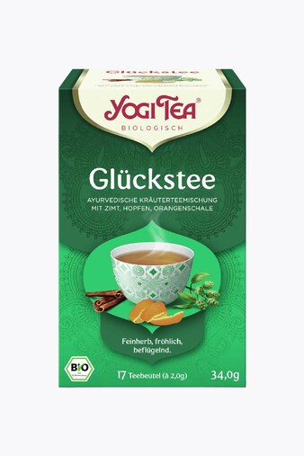 Yogi Tea Glücks Tee Bio 17 bolsitas de té