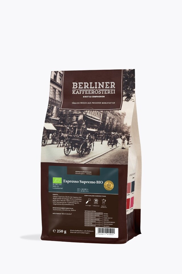 Berliner Kaffeerösterei Espresso Supremo Organic 250g