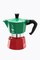 Bialetti Moka Pot Moka Express Tricolore 3 Cups