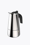 Xavax cafetera italiana de acero inoxidable para 4 tazas