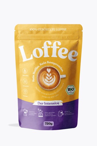 Loffee The Intense Lupine Coffee Organic 720g