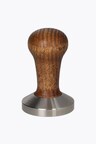 Motta Tamper Stainless Steel Gewölbt mit Holzgriff Brown 58mm